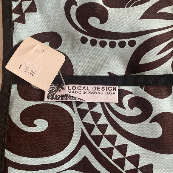 NWT Local Design Hawaii canvas apron with 3 pockets - Picture 4 of 7